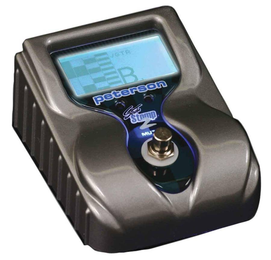 Peterson - StroboStomp2 Virtual Strobe Tuner Pedal & Active DI